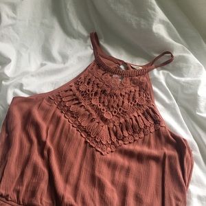 SALMON PINK DRESS